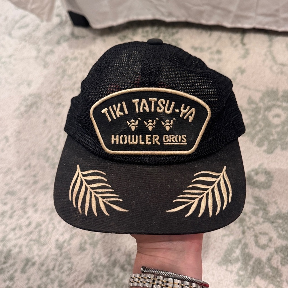 Howler Brothers Black and Tan Tiki Cap